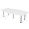 Skutchi Designs 45.25 in W, 84 in L, 29 in H, Engineered Wood Top, White HAR-BOT-46X84-PT-09 - alternate 1
